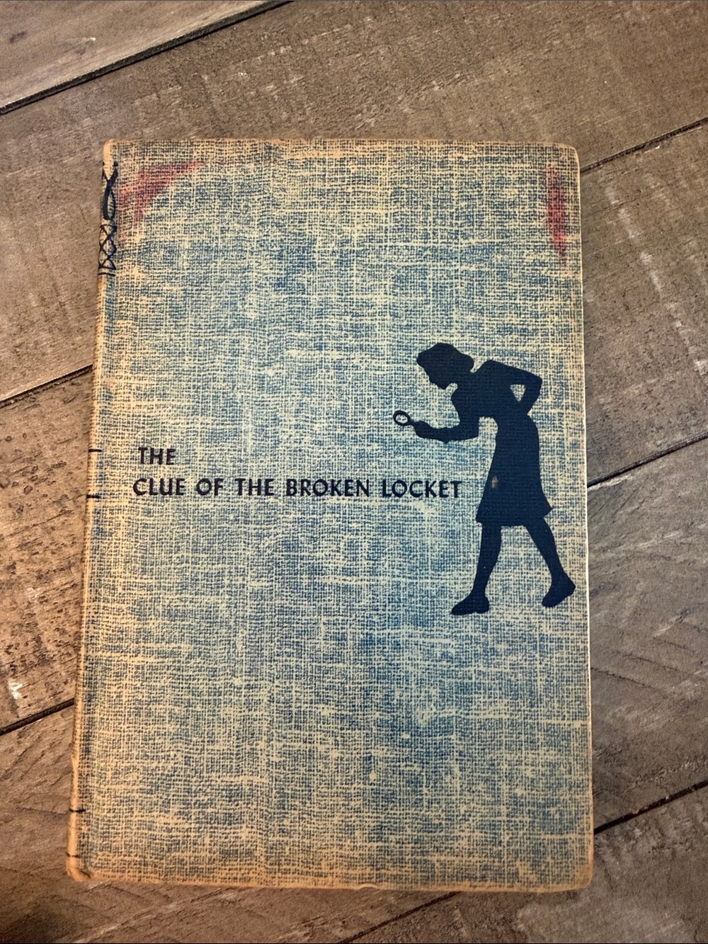 Vintage Nance Drew 1934 - The Clue of the Broken Locket